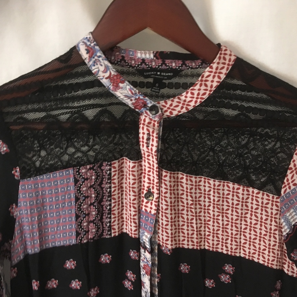 Lucky Brand patchwork dress